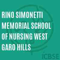 Rino Simonetti Memorial School of Nursing West Garo Hills Logo