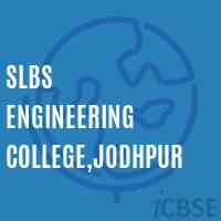 SLBS Engineering College,Jodhpur Logo