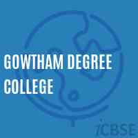 Gowtham Degree College Logo
