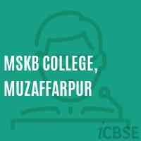 MSKB College, Muzaffarpur Logo