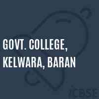 Govt. College, Kelwara, Baran Logo