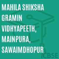 Mahila Shiksha Gramin Vidhyapeeth, Mainpura, Sawaimdhopur College Logo
