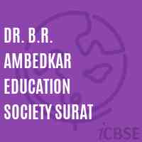 Dr. B.R. Ambedkar Education Society Surat College Logo