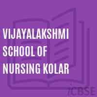 Vijayalakshmi School of Nursing Kolar Logo