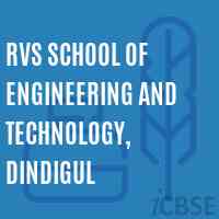 RVS School of Engineering and Technology, Dindigul Logo