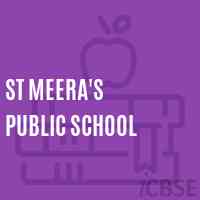 St Meera'S Public School Logo