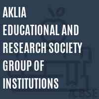 Aklia Educational and Research Society Group of Institutions College Logo