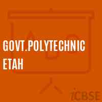 Govt.Polytechnic Etah College Logo