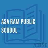 Asa Ram Public School Logo