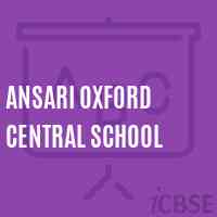 Ansari Oxford Central School Logo