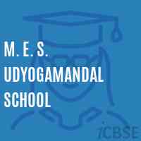 M. E. S. Udyogamandal School Logo