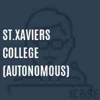St.Xaviers College (Autonomous) Logo