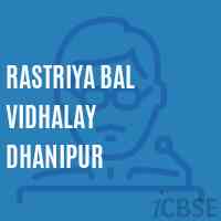 Rastriya Bal Vidhalay Dhanipur Primary School Logo