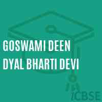 Goswami Deen Dyal Bharti Devi Middle School Logo