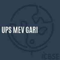 Ups Mev Gari Middle School Logo