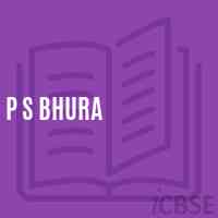 P S Bhura Primary School Logo