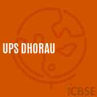 Ups Dhorau Middle School Logo