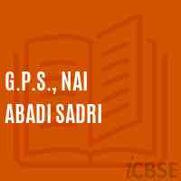 G.P.S., Nai Abadi Sadri Primary School Logo