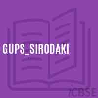 Gups_Sirodaki Middle School Logo