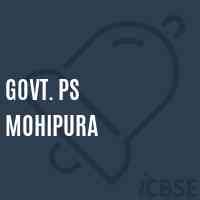 Govt. Ps Mohipura Primary School Logo
