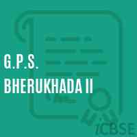 G.P.S. Bherukhada Ii Primary School Logo