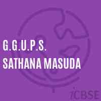 G.G.U.P.S. Sathana Masuda Middle School Logo