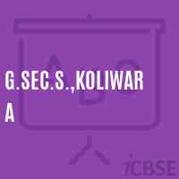 G.Sec.S.,Koliwara Secondary School Logo