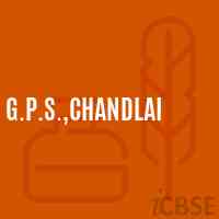G.P.S.,Chandlai Primary School Logo