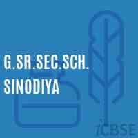 G.Sr.Sec.Sch. Sinodiya School Logo