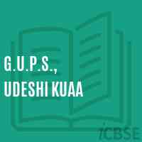 G.U.P.S., Udeshi Kuaa Middle School Logo