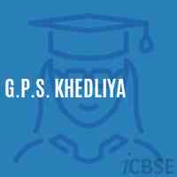 G.P.S. Khedliya Primary School Logo