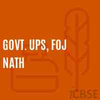 Govt. Ups, Foj Nath Middle School Logo