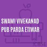 Swami Vivekanad Pub Parda Etiwar Primary School Logo