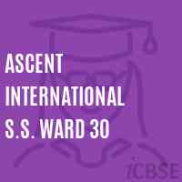 Ascent International S.S. Ward 30 Senior Secondary School Logo