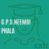 G.P.S.Neemdi Phala Primary School Logo