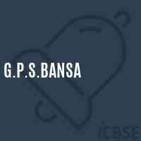 G.P.S.Bansa Primary School Logo