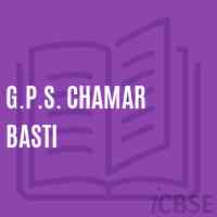 G.P.S. Chamar Basti Primary School Logo