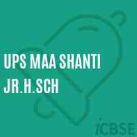 Ups Maa Shanti Jr.H.Sch Middle School Logo