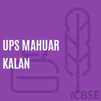 Ups Mahuar Kalan Middle School Logo