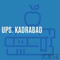 Ups. Kadrabad Middle School Logo