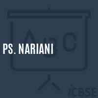 Ps. Nariani Primary School Logo