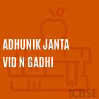 Adhunik Janta Vid N Gadhi Middle School Logo