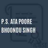 P.S. Ata Poore Bhoondu Singh Primary School Logo