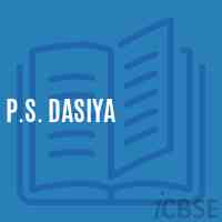 P.S. Dasiya Primary School Logo
