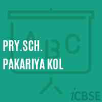 Pry.Sch. Pakariya Kol Primary School Logo