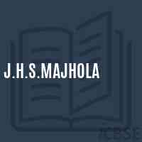 J.H.S.Majhola Middle School Logo
