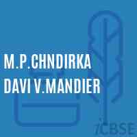 M.P.Chndirka Davi V.Mandier Primary School Logo