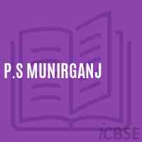 P.S Munirganj Primary School Logo