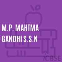 M.P. Mahtma Gandhi S.S.N Primary School Logo