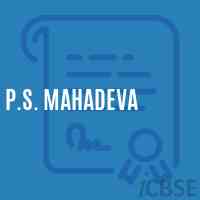 P.S. Mahadeva Primary School Logo